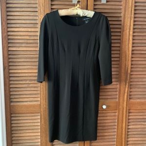 PINK TARTAN CLASSIC BLACK DRESS